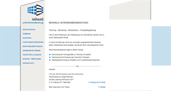 Desktop Screenshot of moehwald-unternehmensberatung.de